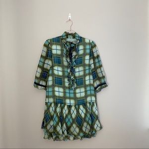 Kenzie plaid dress